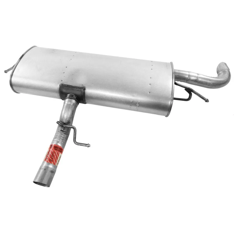 50072 – WALKER EXHST Exhaust Muffler, OE Replacement 11 Inch Width x 5-1/2 Inch Height Oval Aluminized Steel Case Sin...
